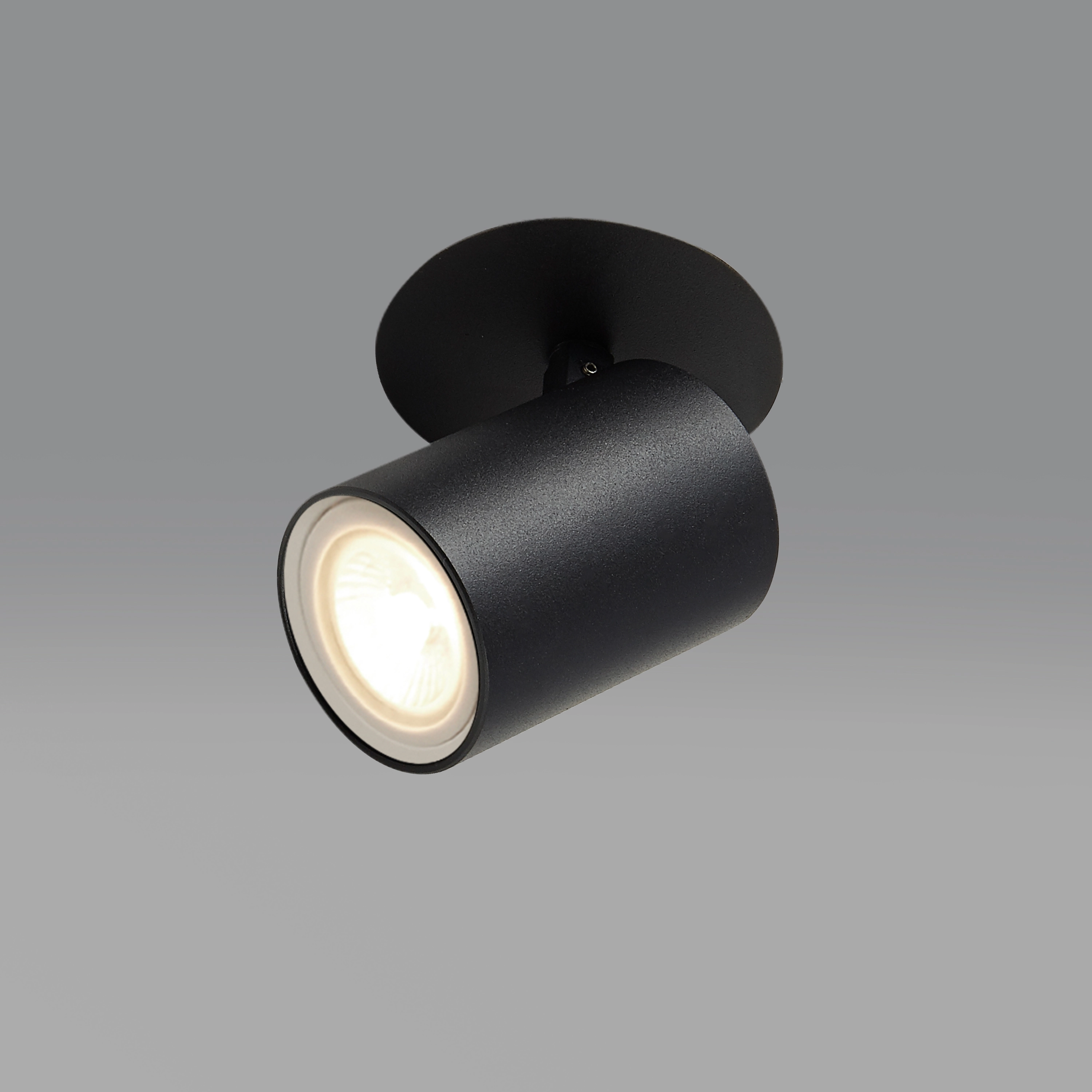 Projecteur encastré Moon Noir