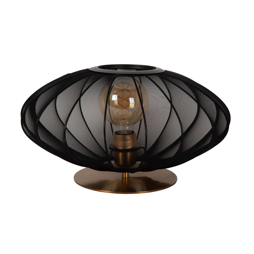 Lampe de table Corina noir Ø 40cm