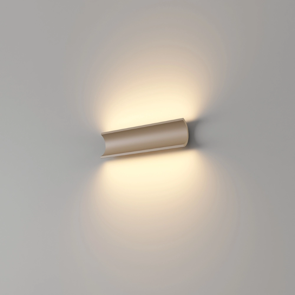 Lampe murale indirecte Malibu Haut-bas - champagne