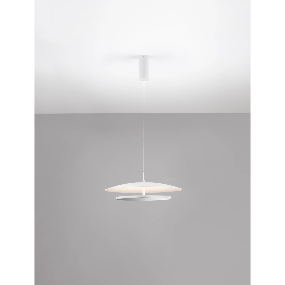 Suspension design Olos blanc Ø 50cm Lyora 5212017457028