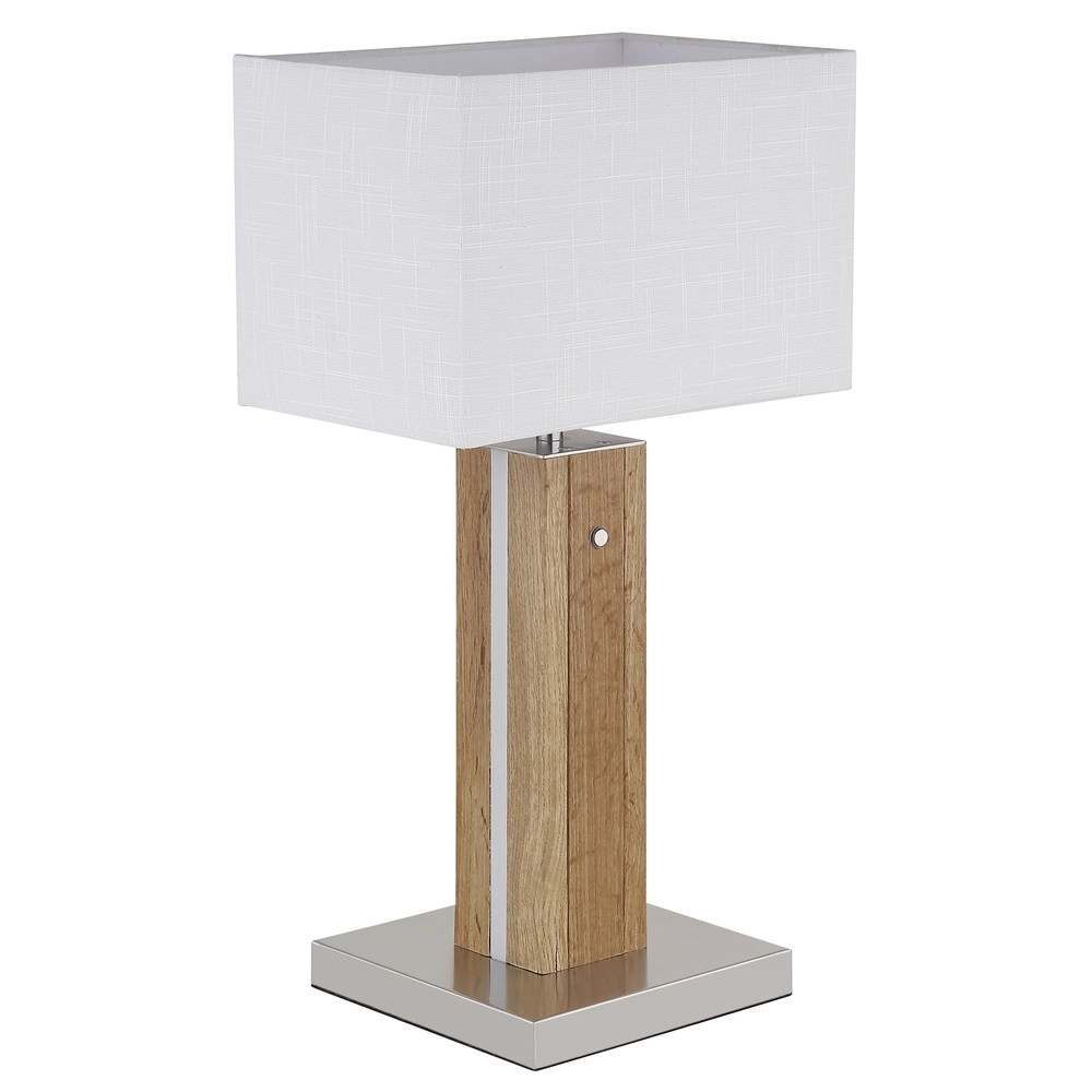 Lampe de table en bois Forest avec capot Globo 9007371592333