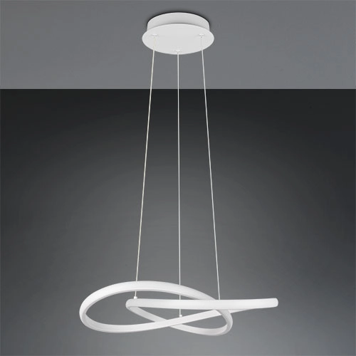 Lampe pendante de conception Mansa Blanc Trio 4017807682151
