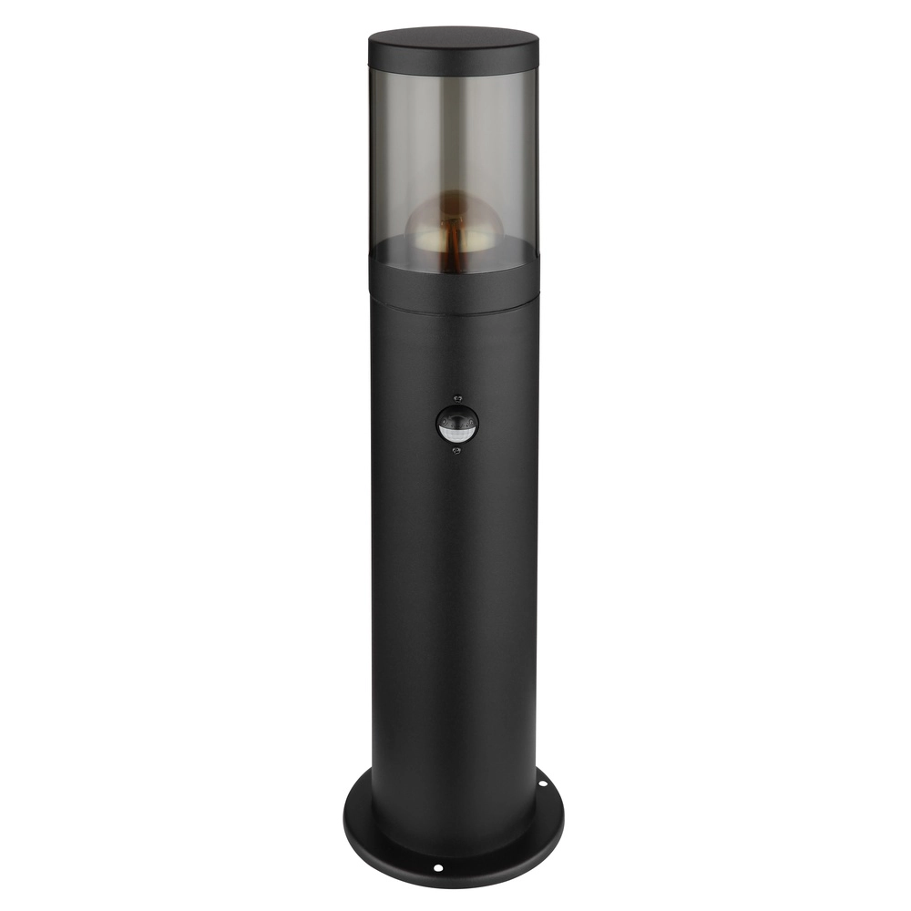 Lampe de jardin moderne Xeloo Noir avec capteur Globo 9007371438280