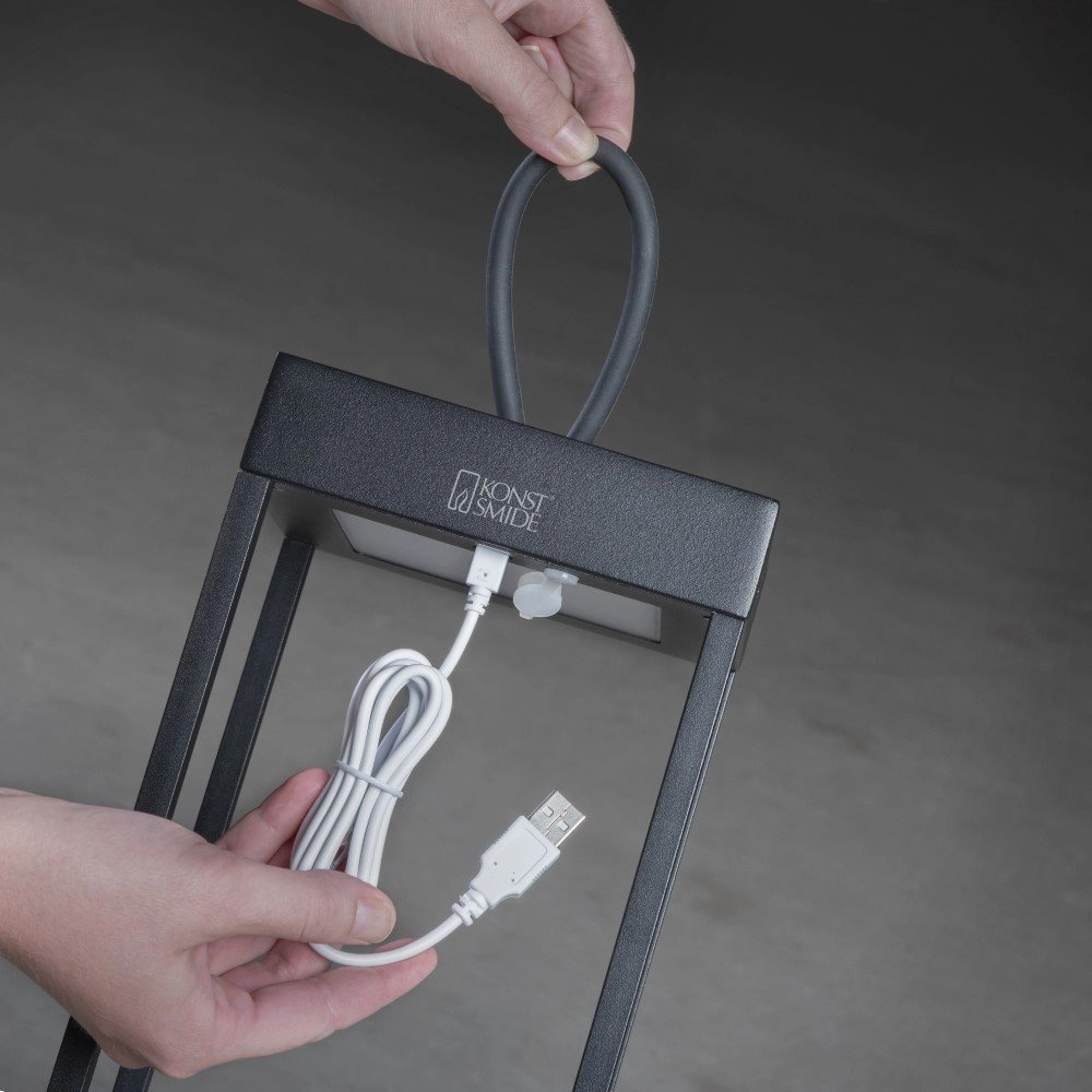 Lampe de table Ravello Rechargeable KonstSmide 7318307811759