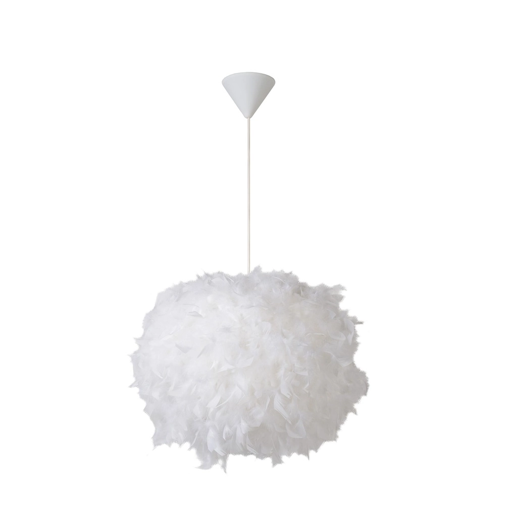 Lampe suspendue Goosy Soft Ø 50 cm de blanc