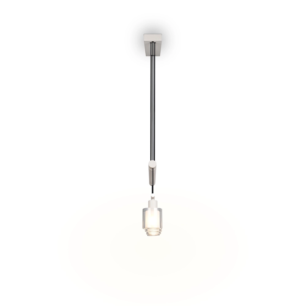 Lampe suspendue Neralo 4-gris clair Trio 4017807702910