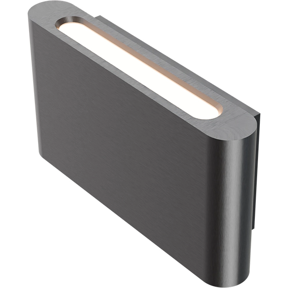 Spot mural moderne Atina 20cm nickel Masterlight 8718121385044