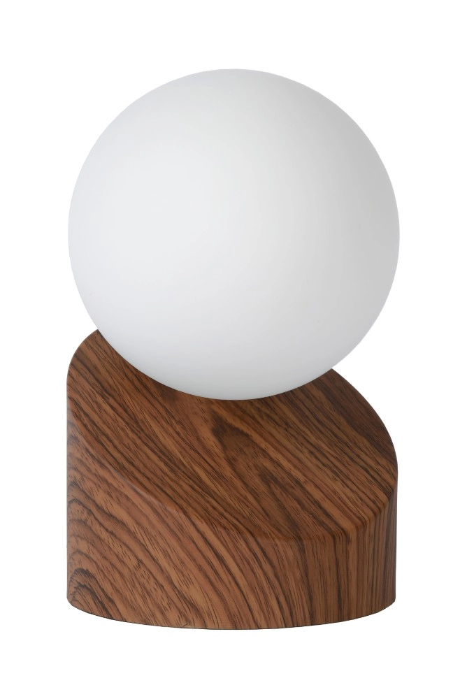 Lampe de table de conception Len Aspect bois foncé Lucide 5411212450586