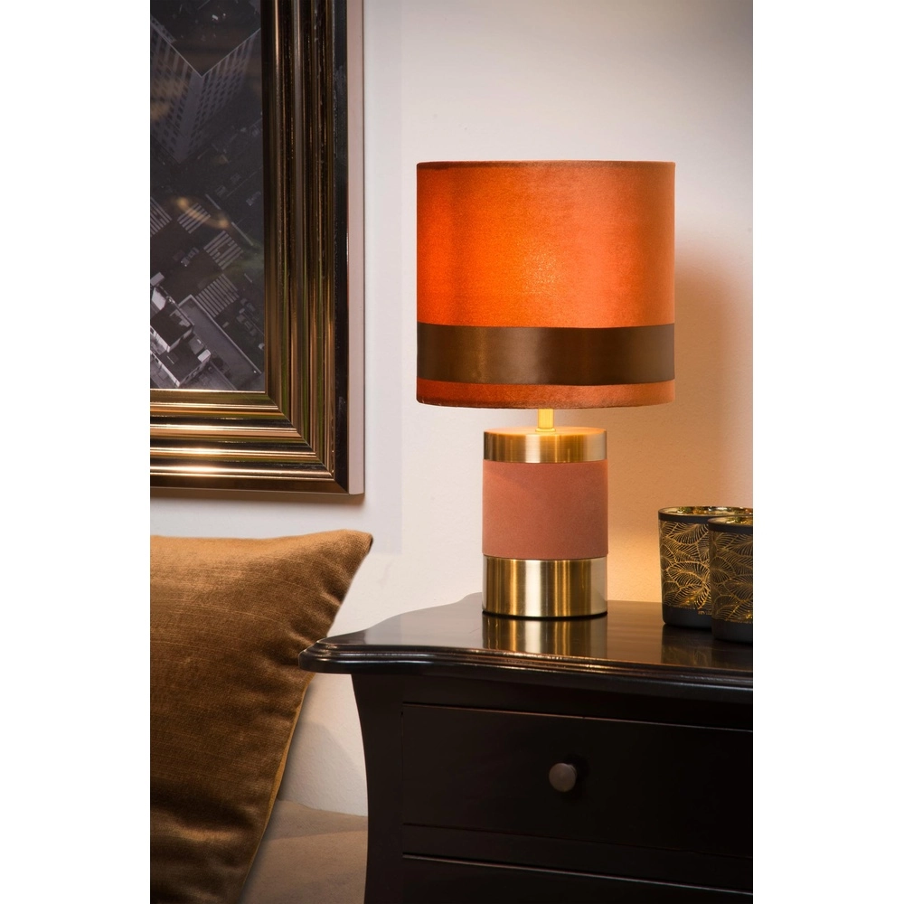 Lampe de table de conception Extravaganza Frizzle Brown Lucide 5411212105271