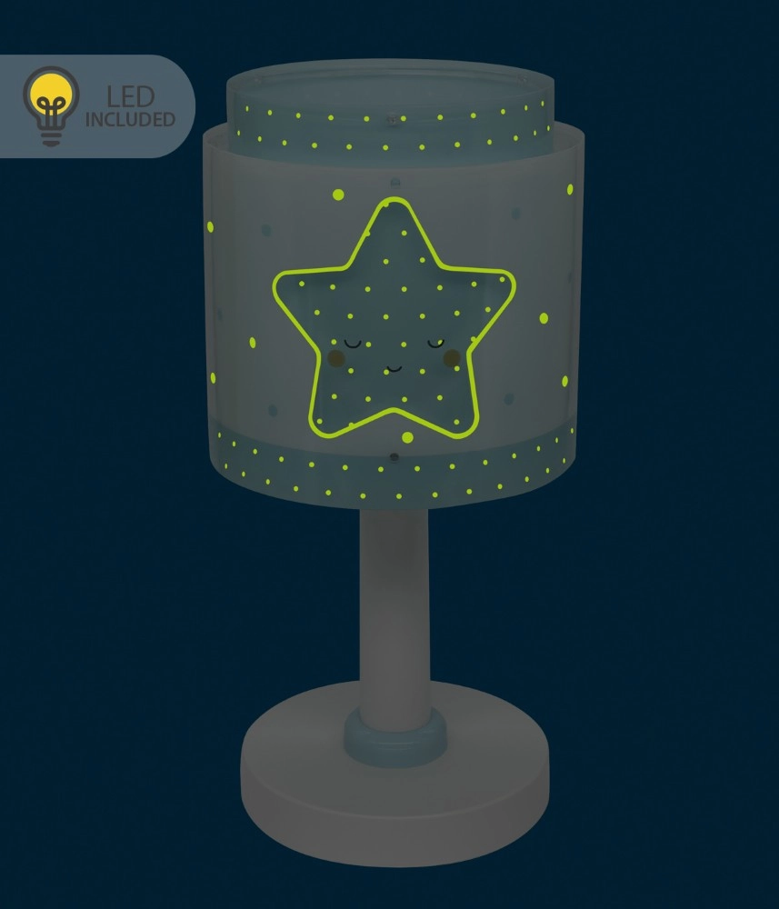 Lampe de table Baby Dreams lueur bleue dans l’obscurité Dalber 8420406002613