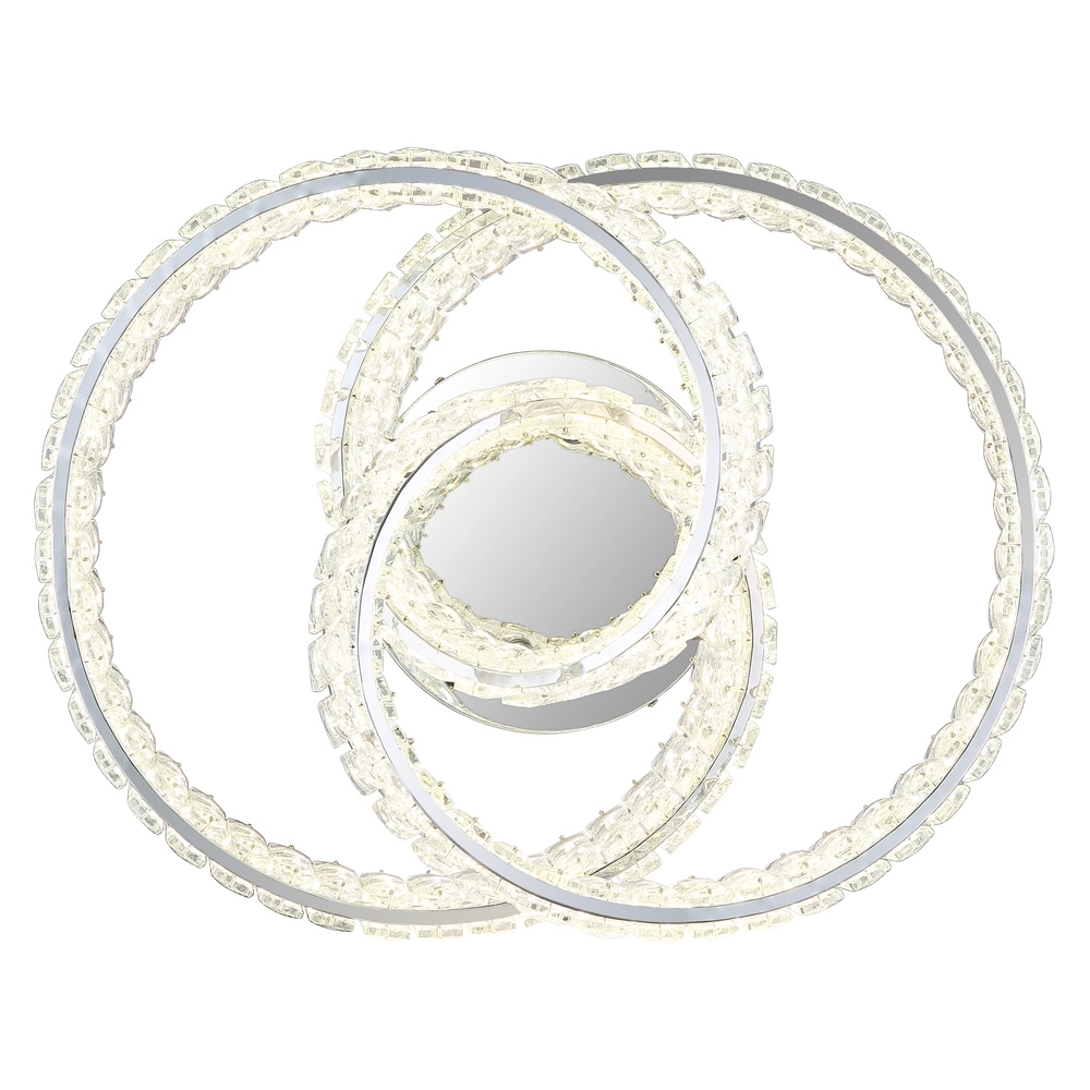 Enroulement de lampe de plafond Mucky Chrome Globo 9007371531530