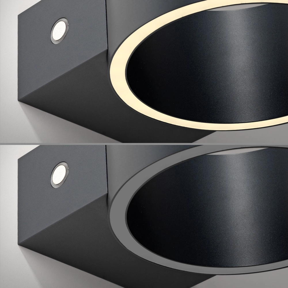 Lampe murale rechargeable Pure Akku Clipse Gris mystique Paul Neuhaus 4012248391754