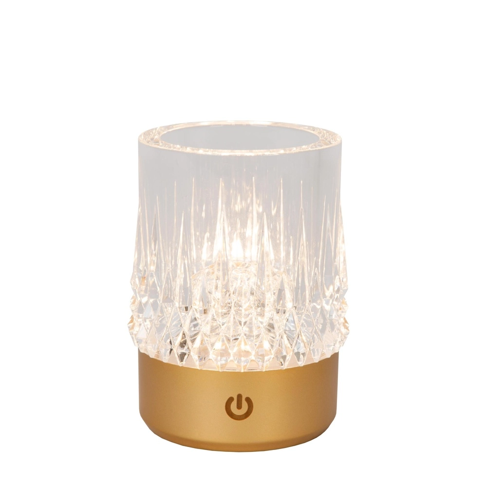 Lampes de table rechargeables Lily Ensemble de 3 pièces d’or Lucide 5411212461070