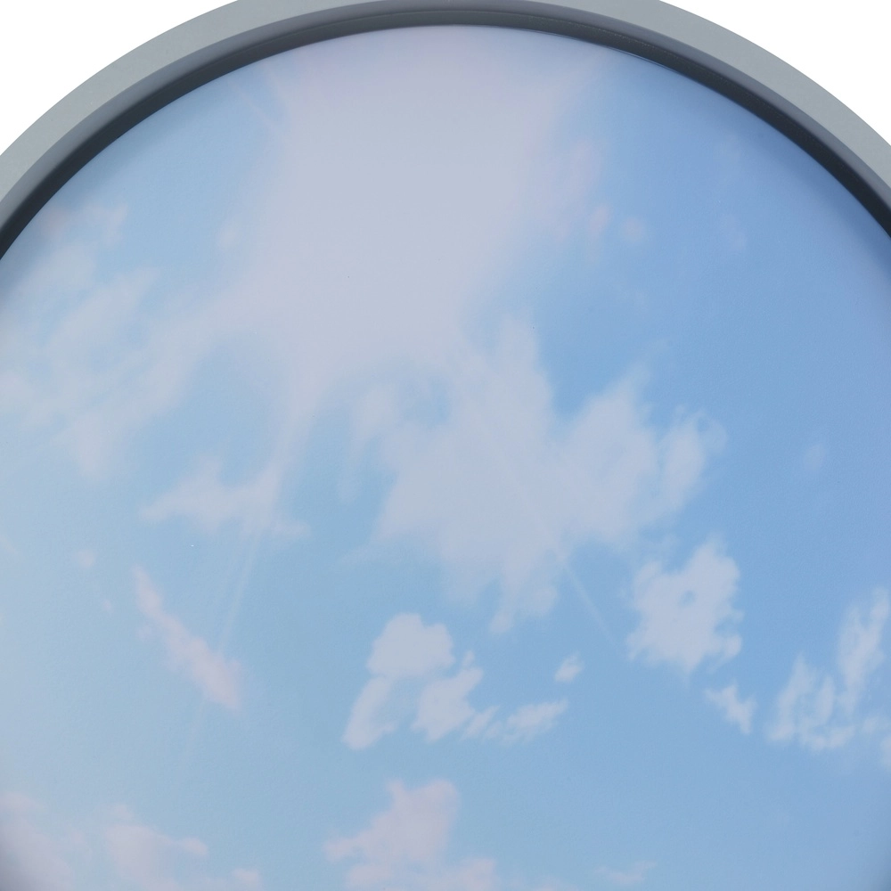 Éclairage de plafond Sky-Dream blanc avec gris Ø 39cm Brilliant 4004353473982