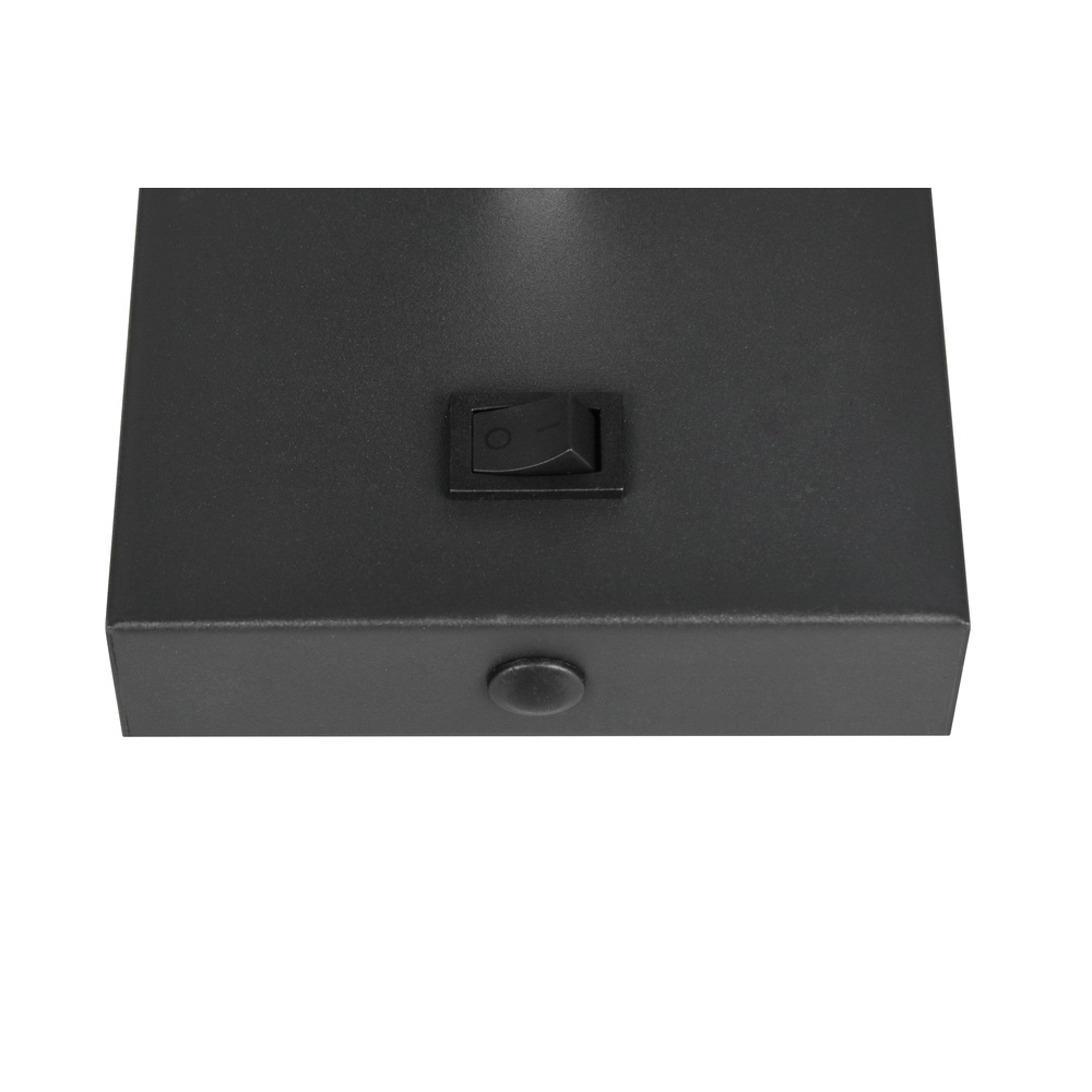 Applique Jack Noir avec interrupteur Trio 4017807643855