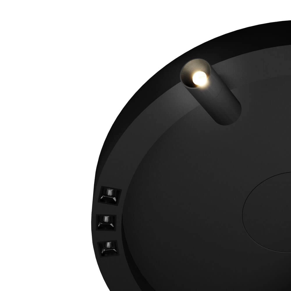 Plafonnier LED noir Bruscoli Ø 60 cm Stars of Light 9008606221165