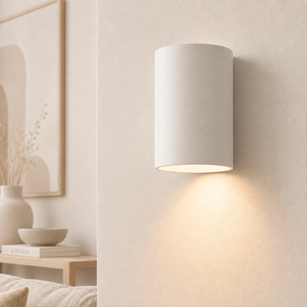 Downlighter Roulo1 blanc