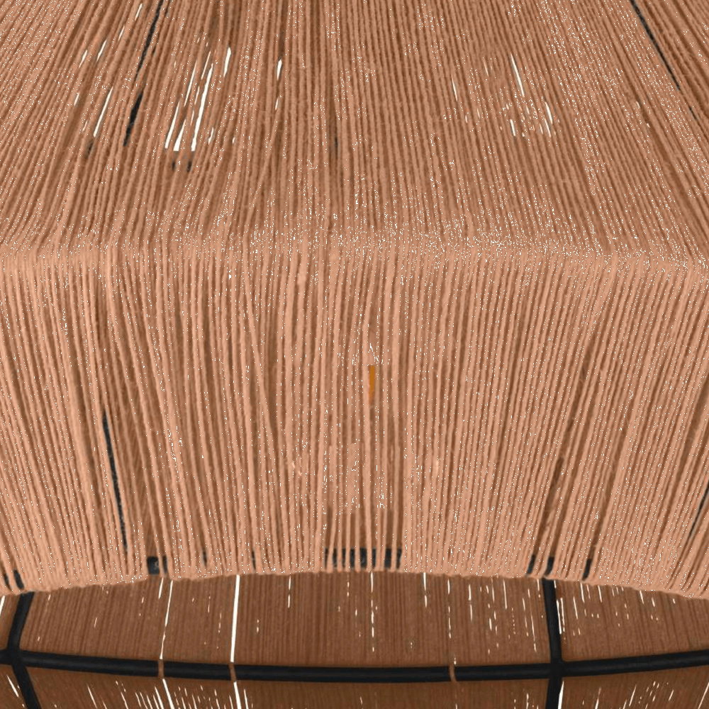 Plafonnier en rotin Alderney Ø48cm Eglo 9002759437848