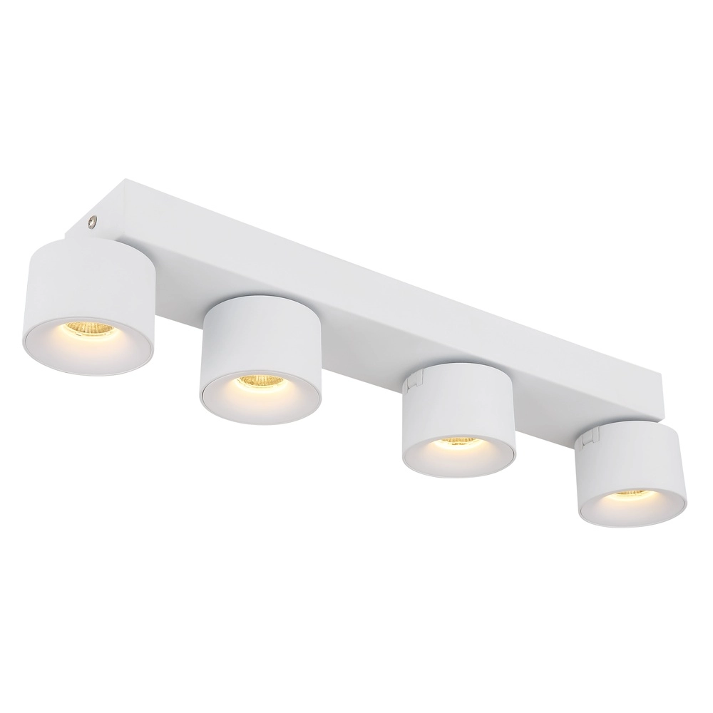 Lampe de plafond élégante Rae Blanc à 4 lumières Globo 9007371447657