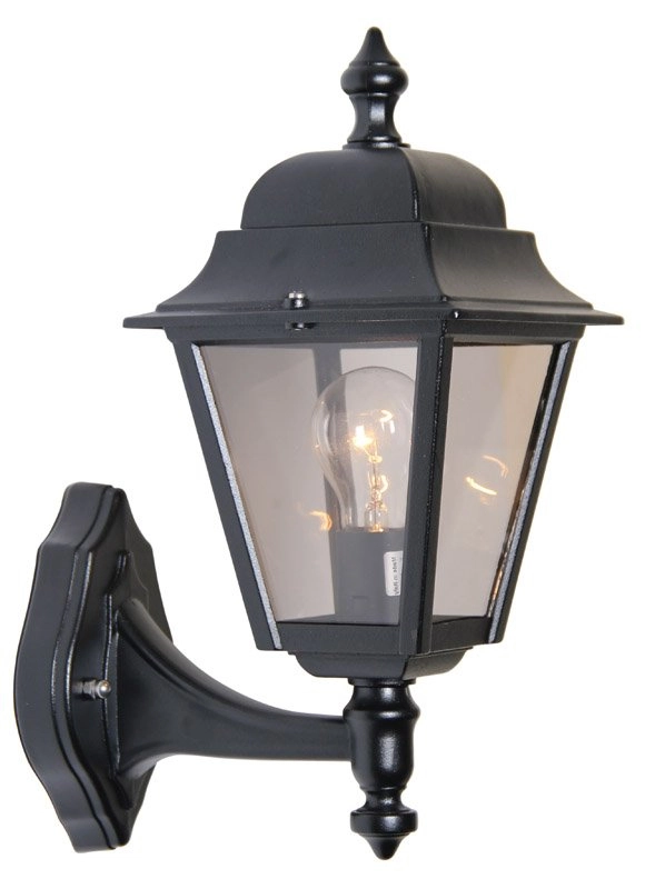 Lampe d'extérieur classique Quadrana Up noir