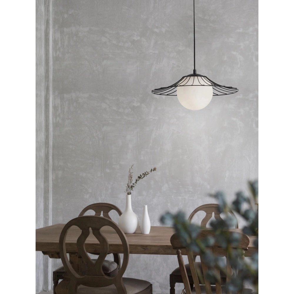 Suspension noire Fly Ø 36cm Suspension noire Fly Ø 36cm