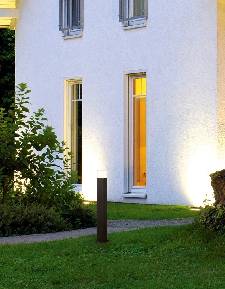 Lampe de jardin LED Hudson 80 cm anthracite Trio 4017807241792
