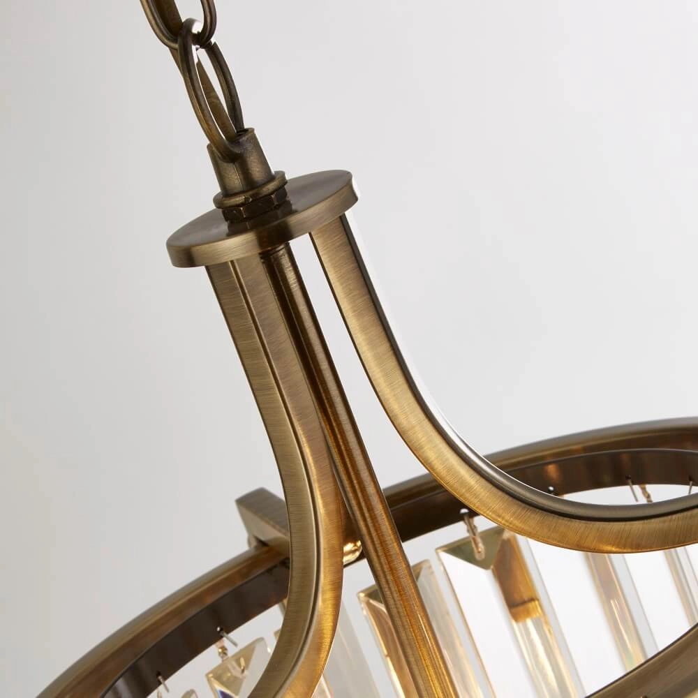 Lampe suspendue classique Victoria Ø 26 cm Searchlight 5053423187099