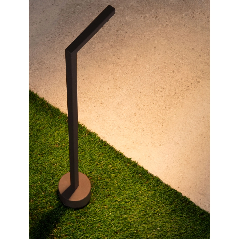 Lampe de jardin élégante Pipe Brun rouille 64.5cm Lampe de jardin élégante Pipe Brun rouille 64.5cm