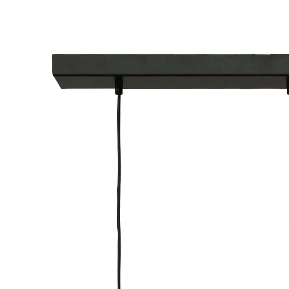 Lampe suspendue Bella 2 Laiton antique avec verre doré Masterlight 8718121344461