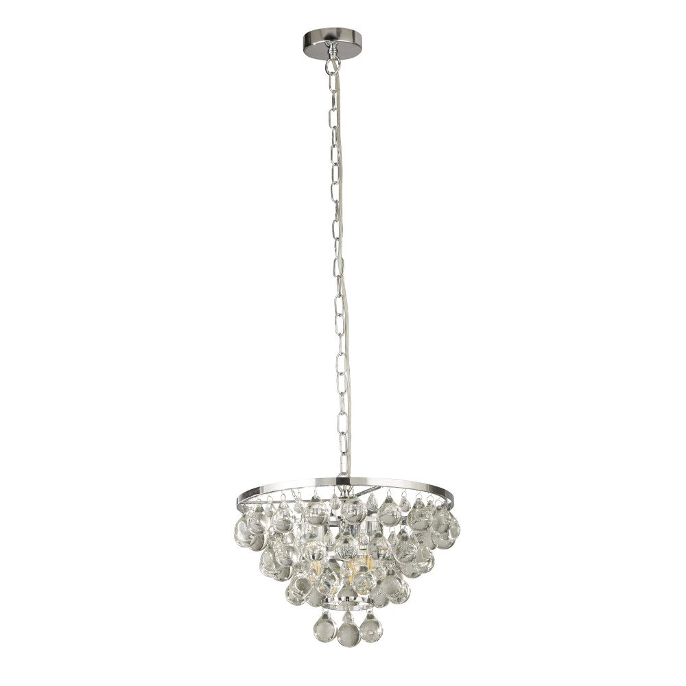 Lampe suspendue Michelle Cristal Searchlight 5053423159355