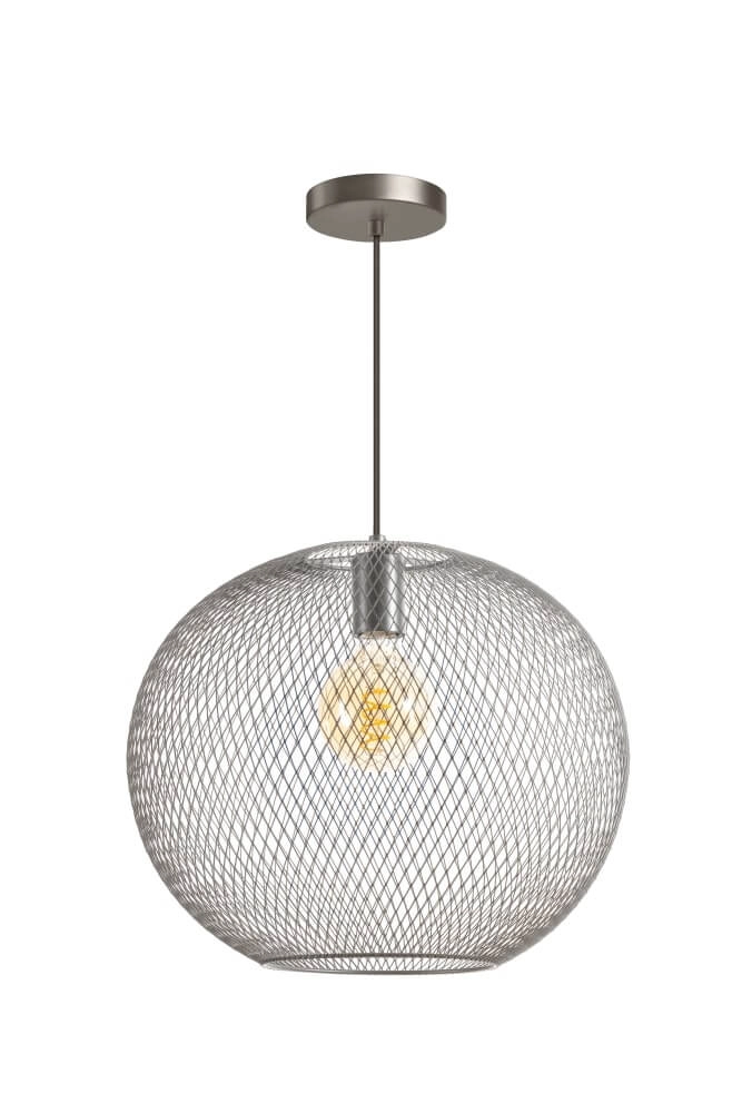 Suspension marron Billie design Ø 40cm