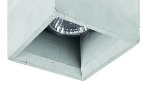 Spot de plafond carré Bold de béton Lyora 5903139938891