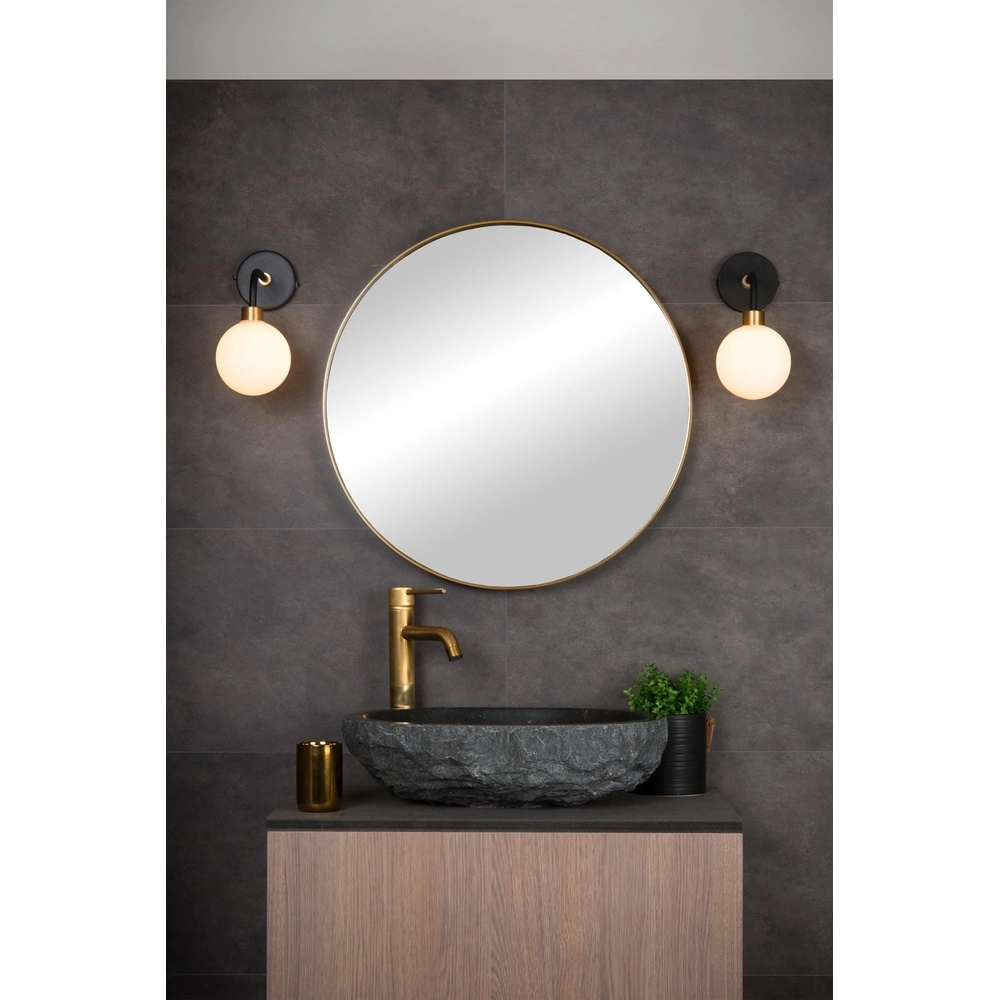 Lampe murale Berend noir et blanc Lucide 5411212302632