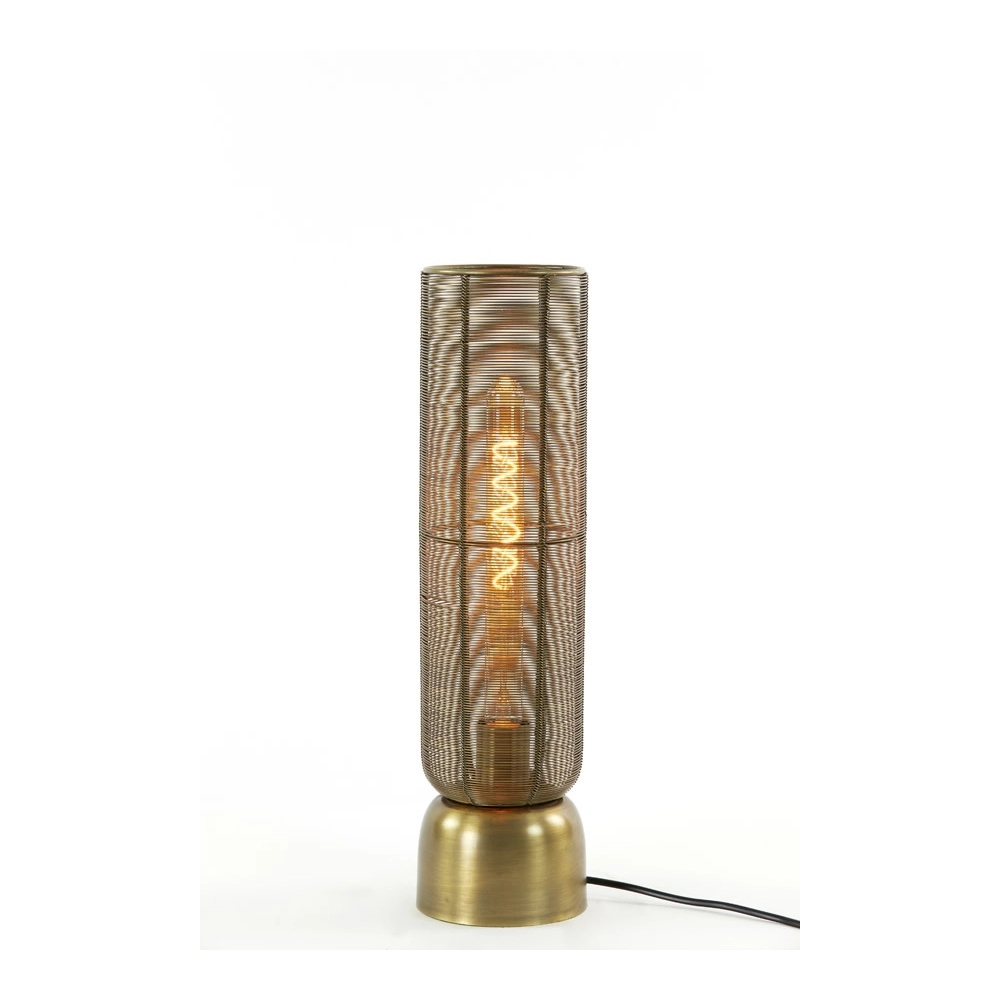 Lampe de table Lezuza Ø 13,5 cm de bronze Light & Living 8717807659899