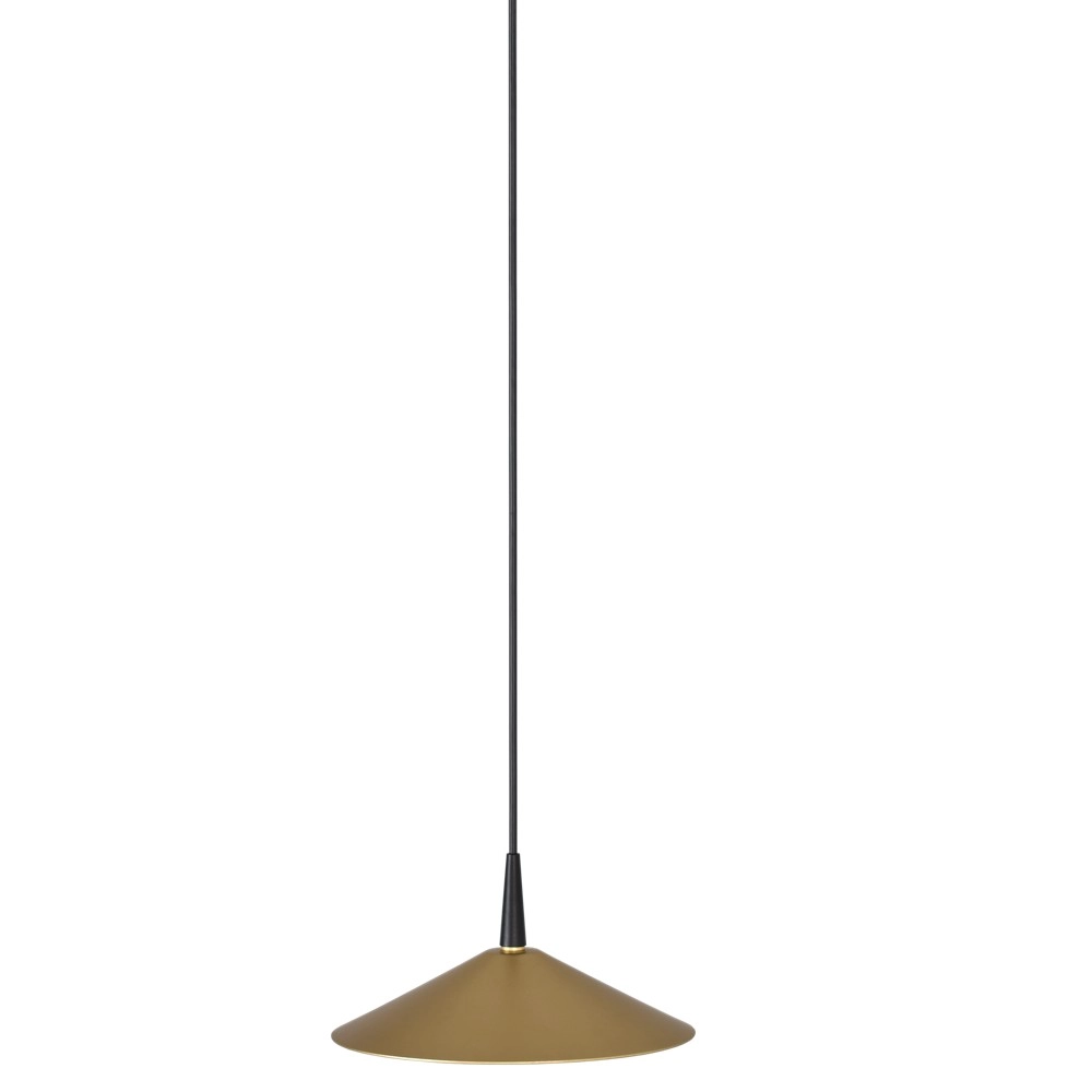 Lampe pendante de conception Ceppo noir avec or Ø 18cm Masterlight 8718121357683