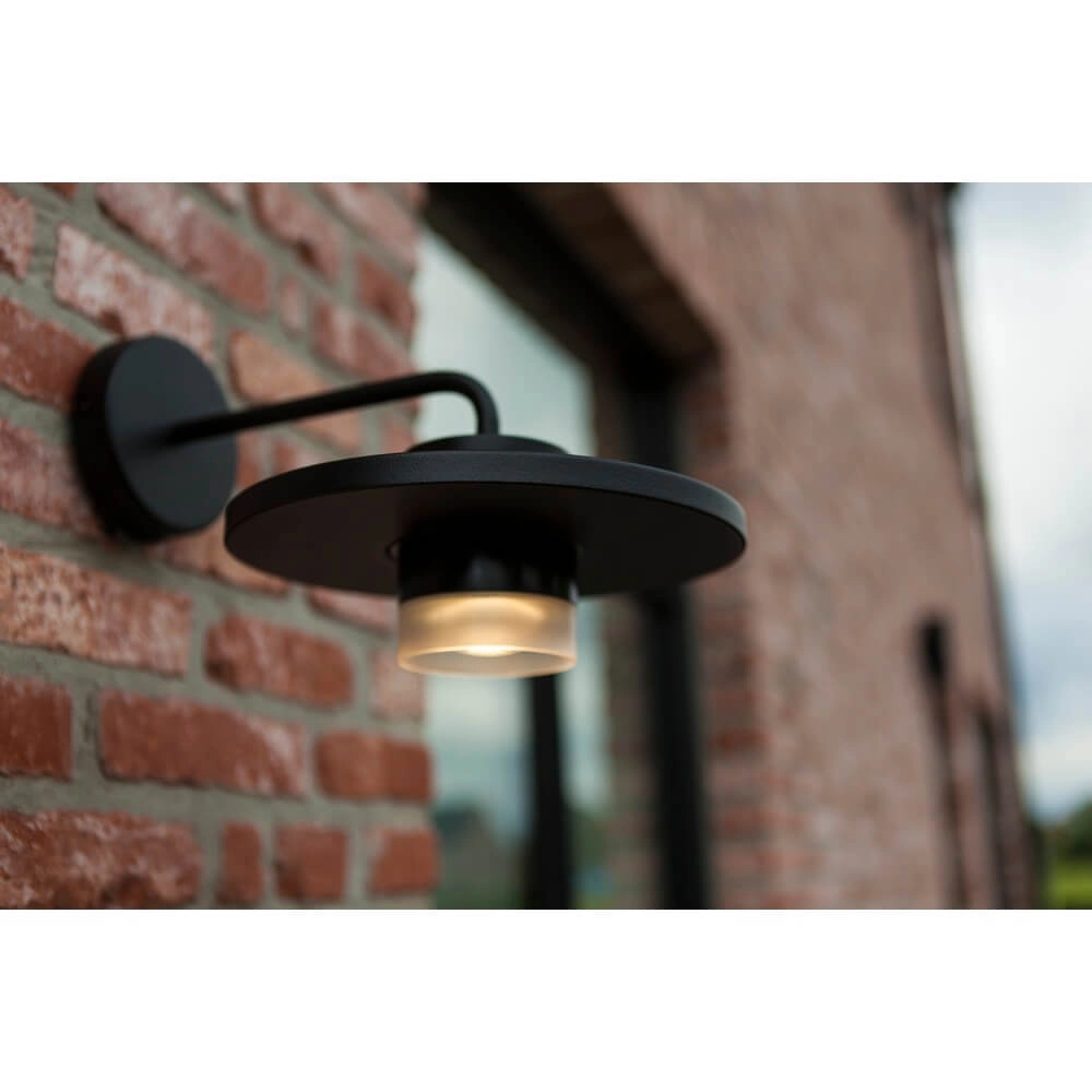 Lampe d’écurie à led Plato noir Lutec 6939412016344