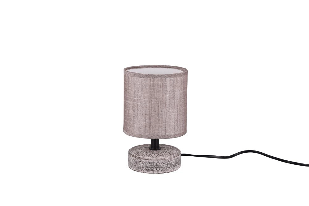 Lampe de table grise Marie brun