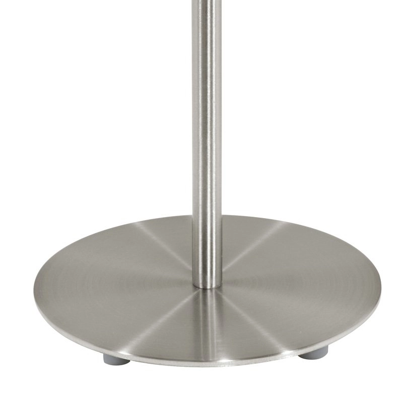 Lampe de table Pasteri 40cm chrome mat avec blanc Eglo 9002759315948