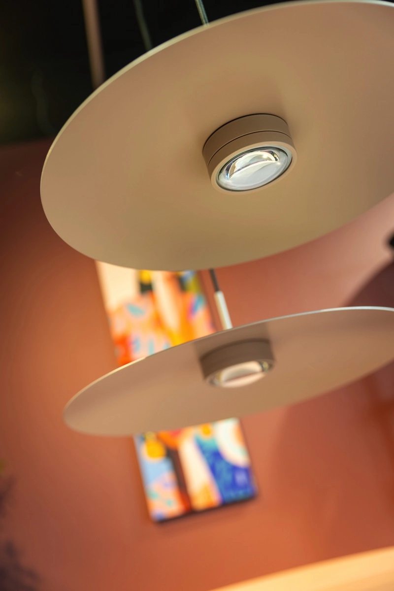 Lampe suspendue élégante Sanne Ø 50cm - sable ETH 8720195311034