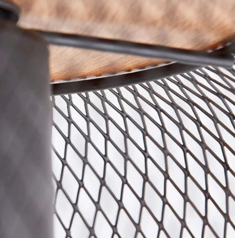 Plafonnier Giada noir avec du bois Brilliant 4004353402036