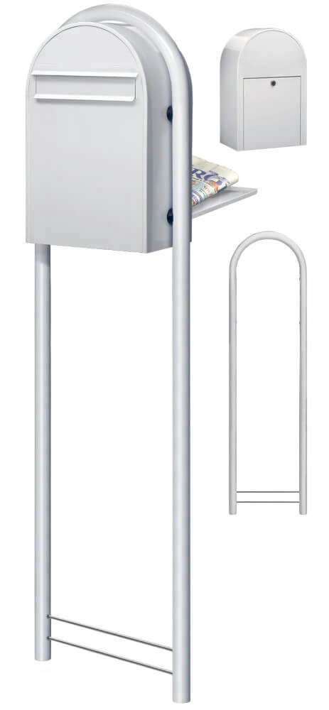 Boites aux lettres Classic B 9016 Blanc Bobi 6417237006073