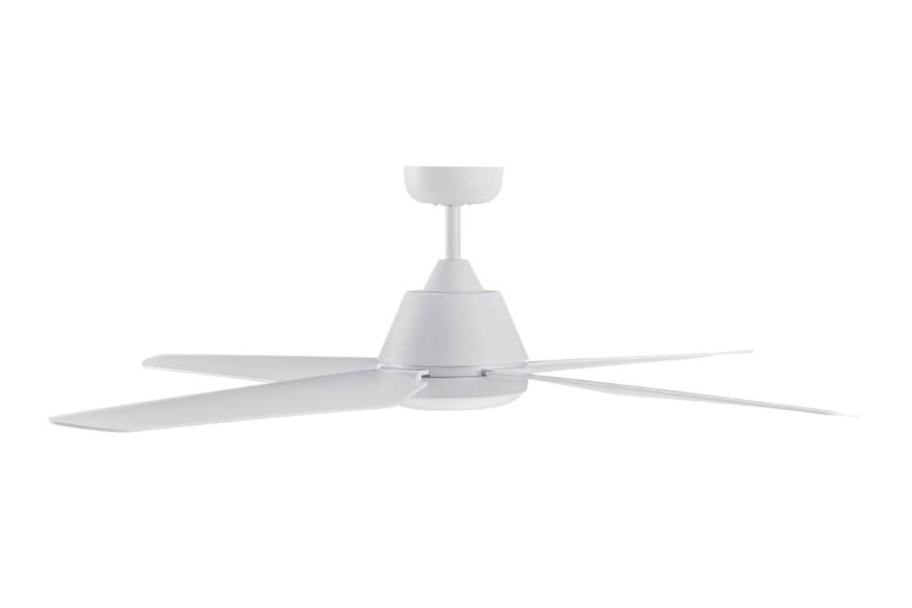 Ventilateur de plafond avec lampe Aria Led Ø 122cm blanc IP55 Beacon 9333509129813