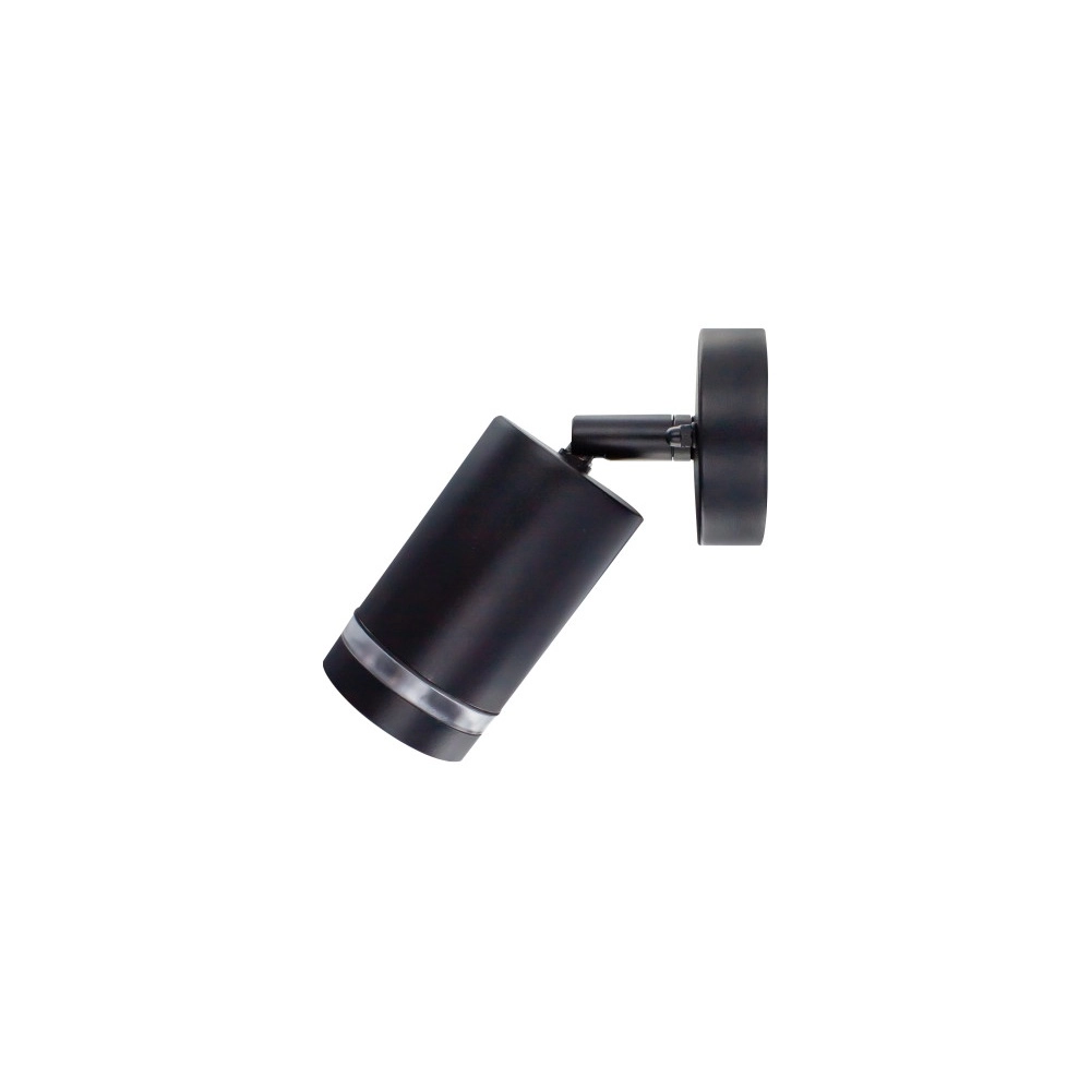 Emplacement directionnel mural Opden Noir - 1x GU10 Lyora 5055788285731