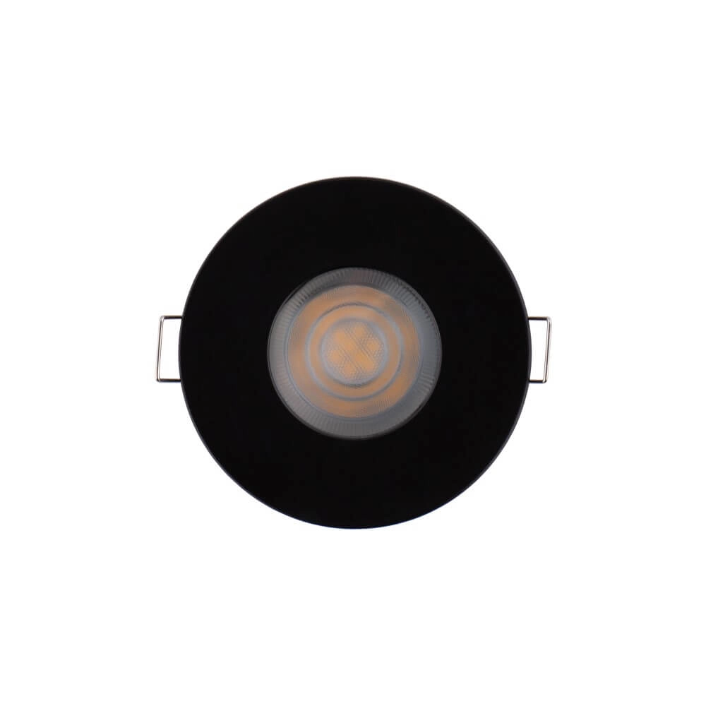 Spot de salle de bain noir Golf intégré Lyora 5903139837699