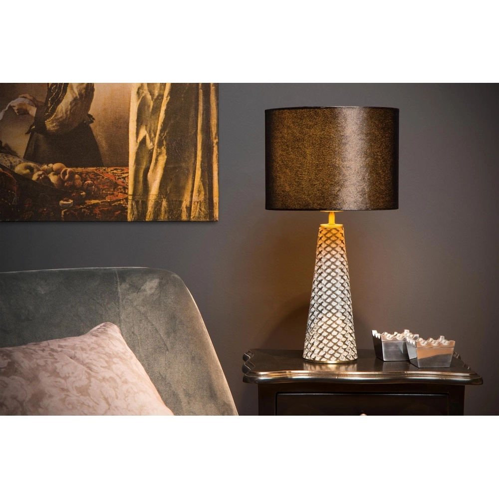 Lampe de table Extravaganza Velvet Noir Lucide 5411212105295