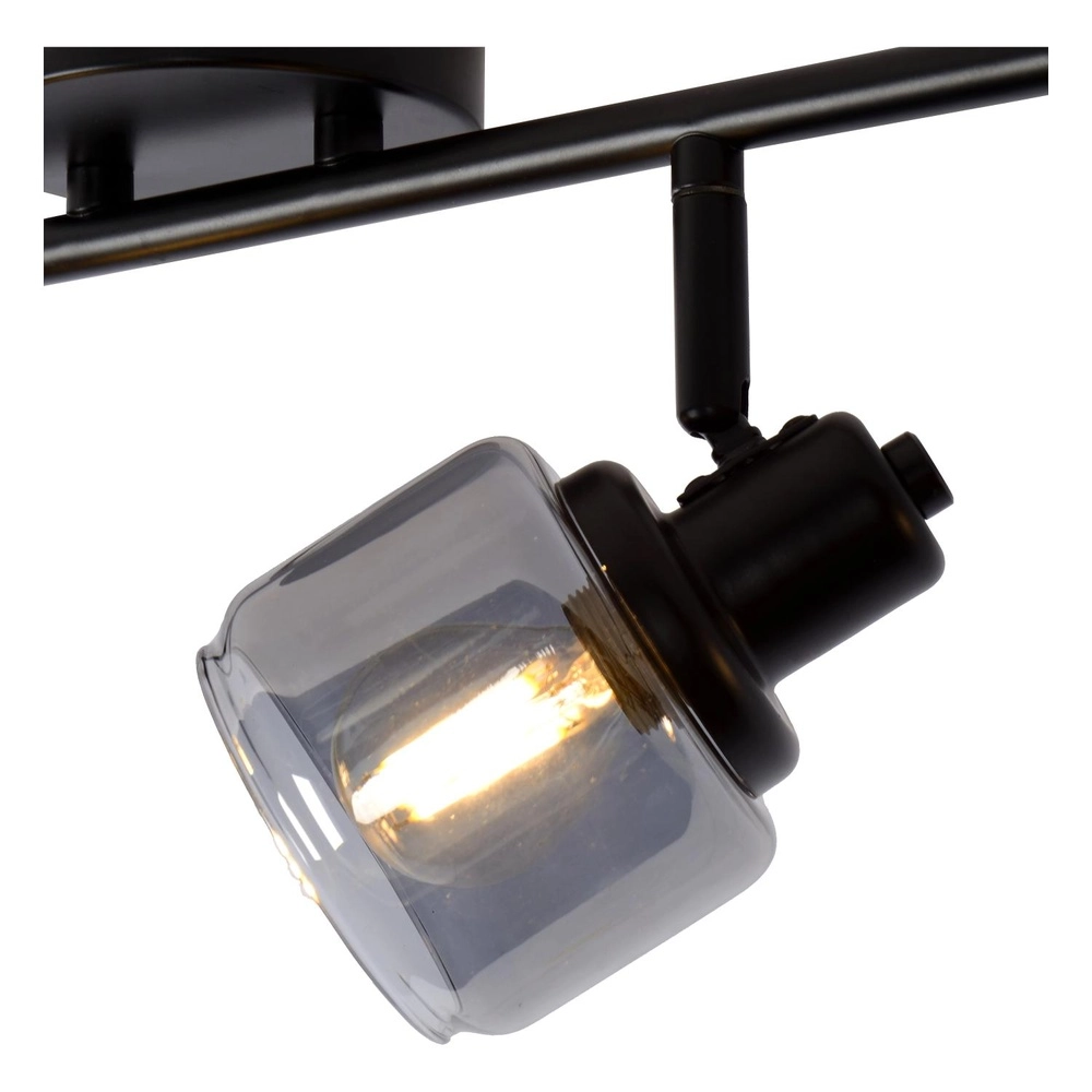 Lampe de plafond Bjorn Noir à 4 lumières Lucide 5411212771254