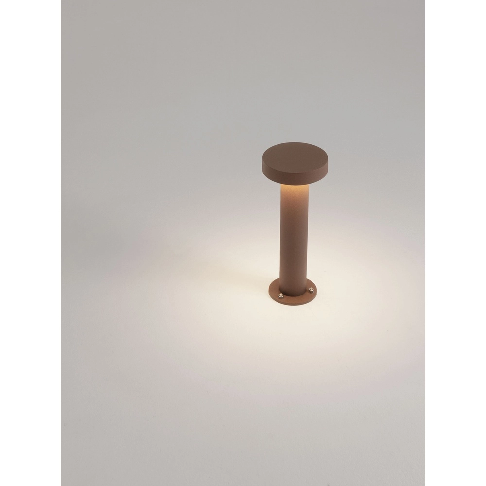 Lampe de jardin de Desing Gong brun rouille 30cm - 2700K Lyora 5212017496201
