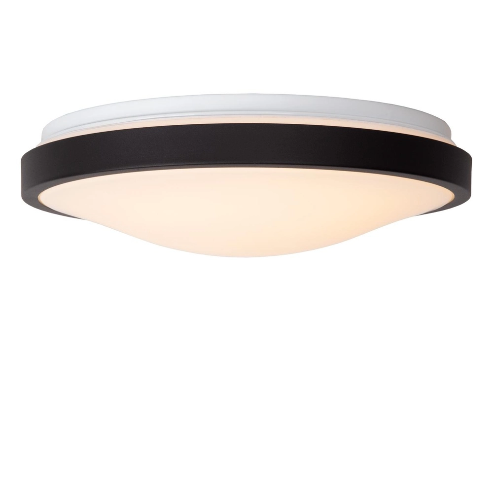 Lumière noire au plafond Dasher Ø 34,8cm IP44 pour la salle de bain Lucide 5411212792099