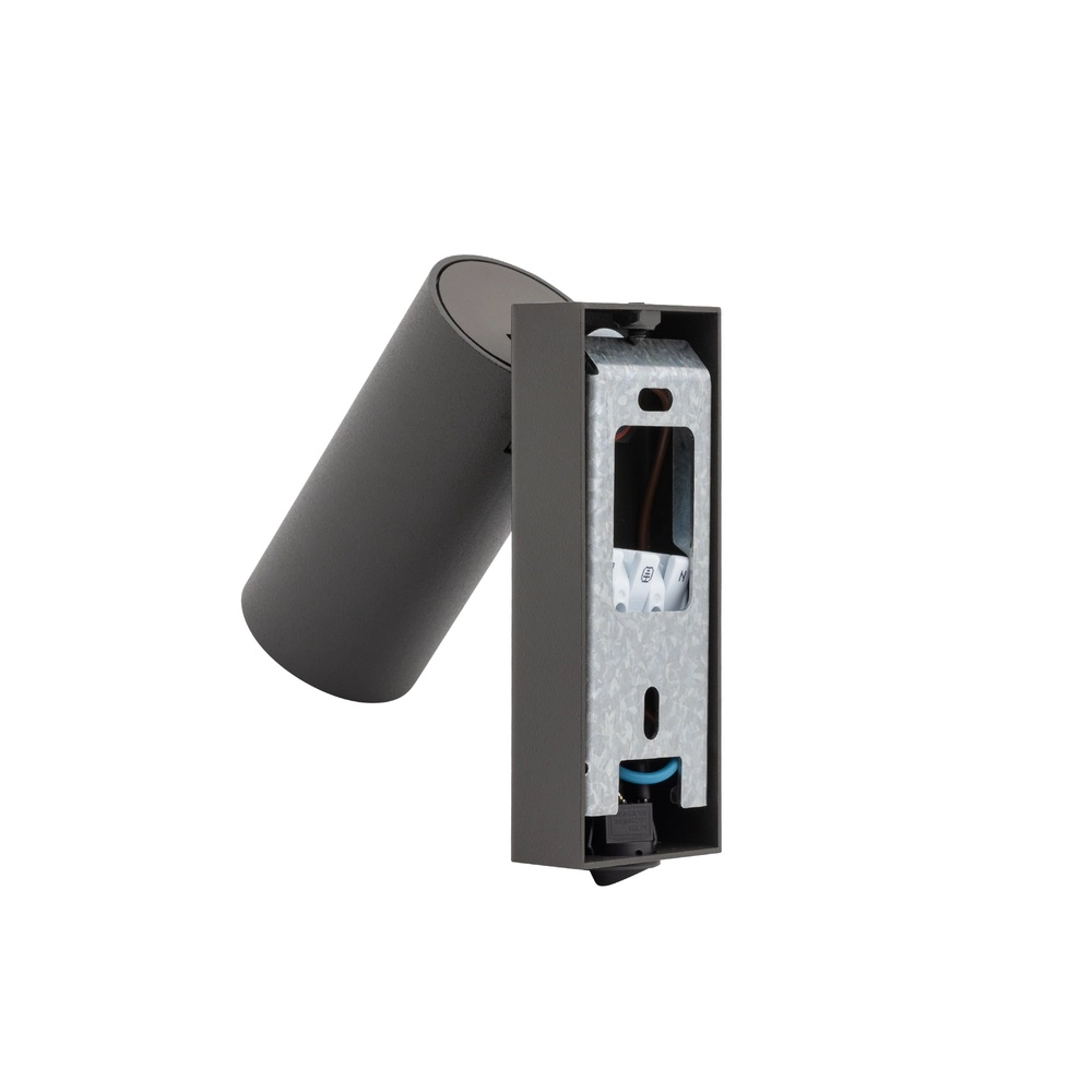 Projecteur directionnel Fourty avec interrupteur - gris foncé Lyora 5903139117661