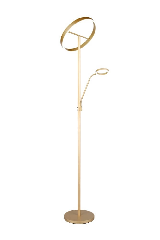 Lampe de lecture design Willis Or - 180cm Trio 4017807627923